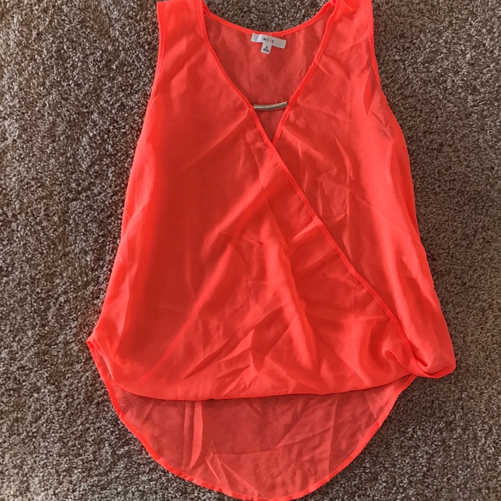 NWOT neon tank